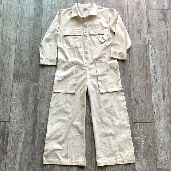 🔥🔥BILLABONG - (TAN) WORK AT IT JUMPSUIT🔥🔥 - Picture 8 of 9